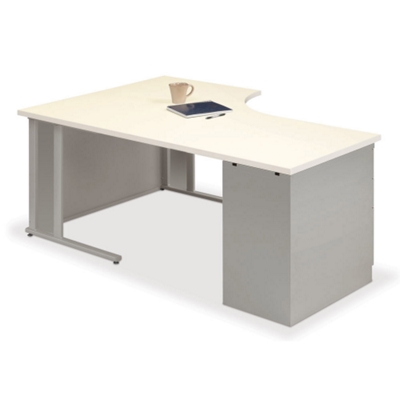 Reverse View of L-Desk.