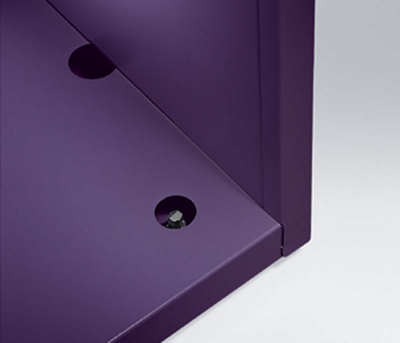 Easy access glides adjust from the top.