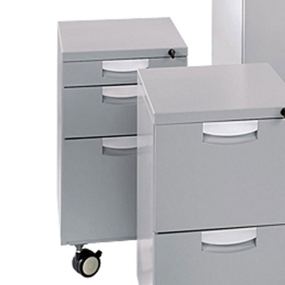 Mobile Three Drawer File Cabinet, 34419