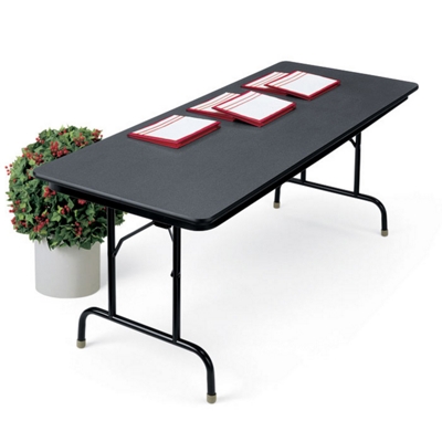 Heavy-Duty Rectangular Folding Table  - 36 x 96