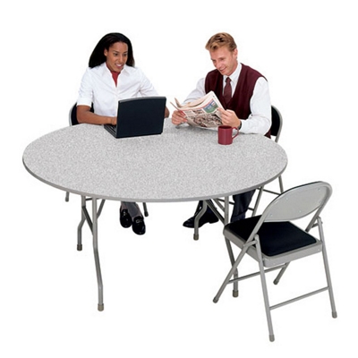 Round Folding Table - 60" Diameter