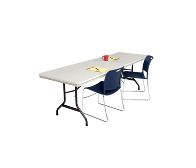 Lightweight Rectangular Folding Table - 96 x 30