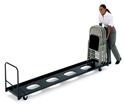 Folding Chair Caddy with 50 Chair Capacity