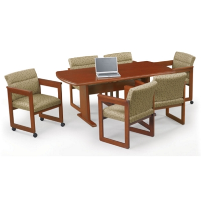 Conference Table shown with Chairs