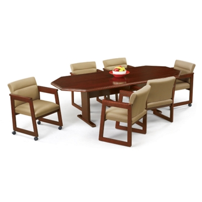 Conference Table shown with Chairs