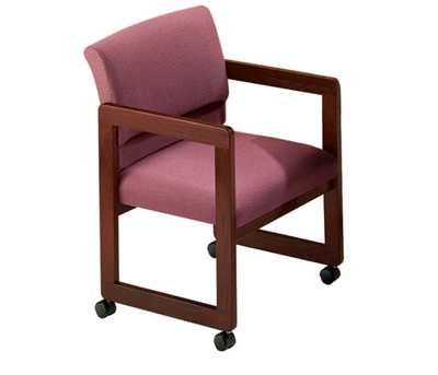 Fabric Guest Chair with Arms