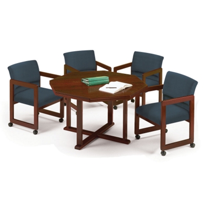 Room Scene of chairs with 48 Round Table