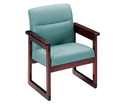 Dot Fabric Sled Base Conference Chair