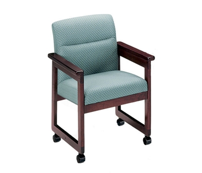 Dot Fabric Conference Chair with Casters