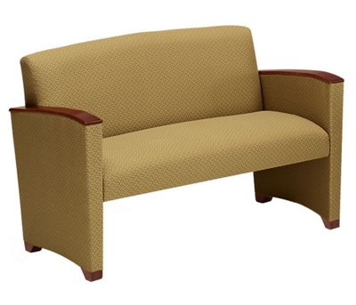 Crypton Fabric Loveseat with Arms
