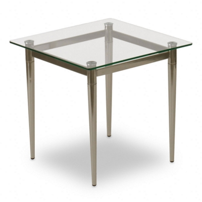Glass End Table, 75099