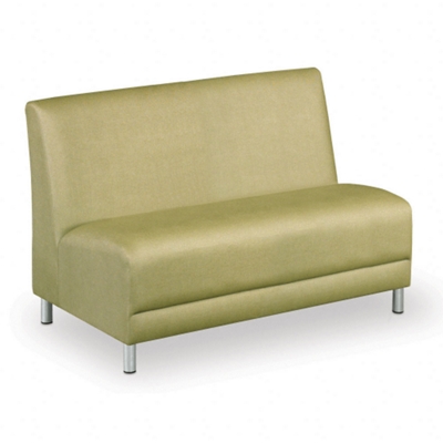 Designer Upholstery Armless Loveseat, 75122