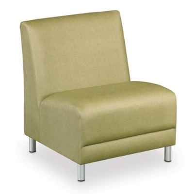 Designer Upholstery Oversized Armless Chair, 75123