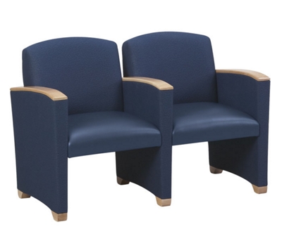 Crypton Fabric Guest Chair with 2 Seats