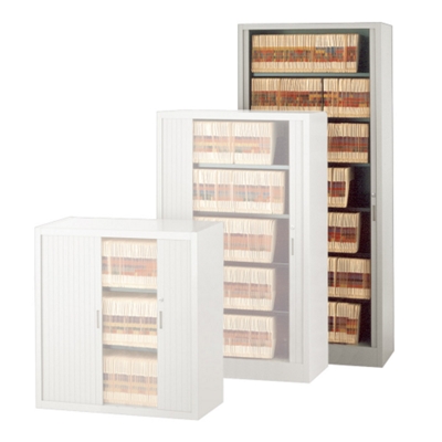 Locking Seven Shelf Tambour Door File - 36"W, 30273