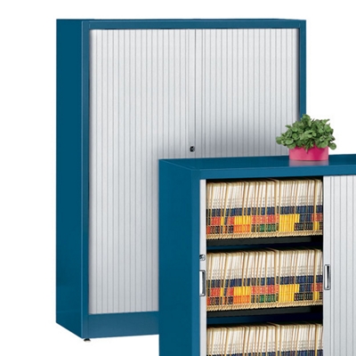 File Cabinet with Receding Door and 5 Shelves