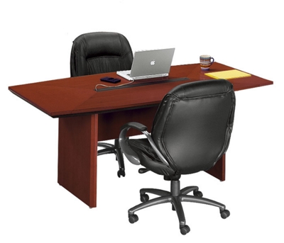Boat Shape Conference Table - 6' x 3', 40605