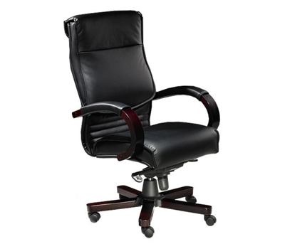 Traditional Leather Conference Chair