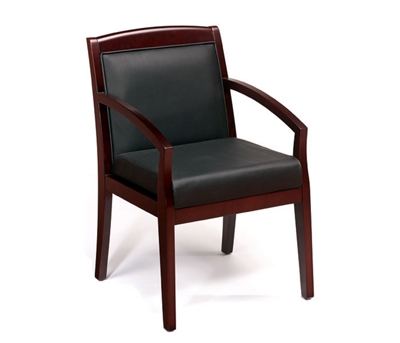 Wood Frame Guest Chair