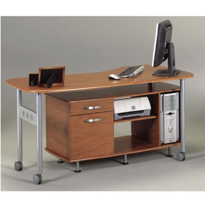 Swing Desk with Credenza, 60919