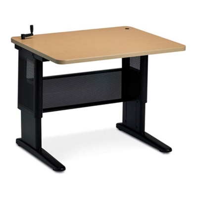 Adjustable-Height 48" x 30" Workstation, 60942