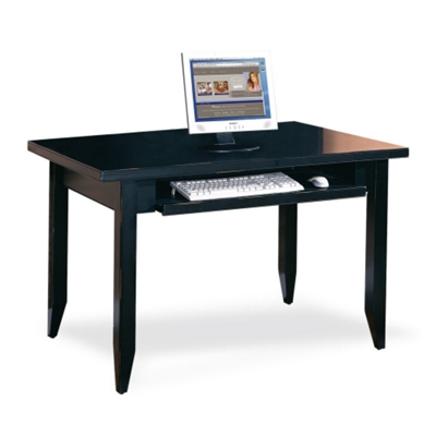 Distressed Black Writing Desk, 15486