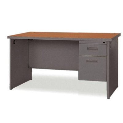 Single Pedestal Desk - 60" x 30", 11952