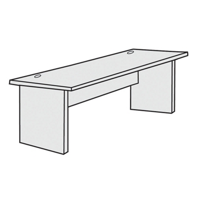 Maxon 60"W x 30"D Freestanding Workstation, 21683