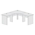 Corner Workstation, 21700 Corner Workstation, 21700
