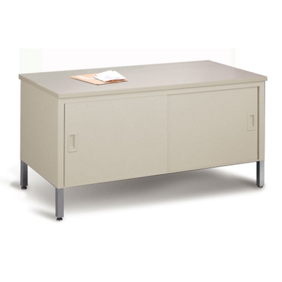 Mailroom Storage Table with Doors, 42073