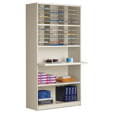 30-Pocket Multi-Function Mailroom Cabinet, 42076