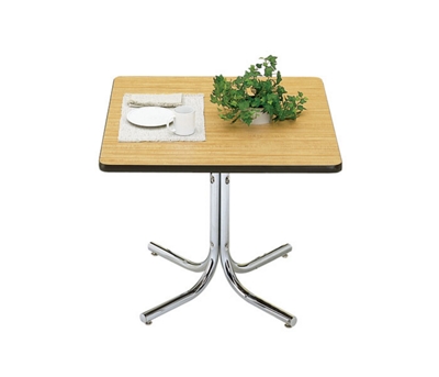 Breakroom Table with Chrome Base - 36" Square, 44036