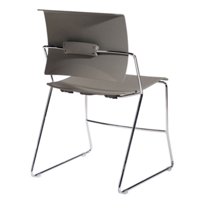 Back View of Chair (shown in gray)