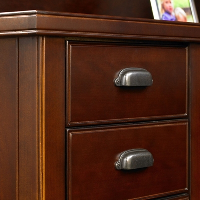 Rich Burnt Umber Cherry finish