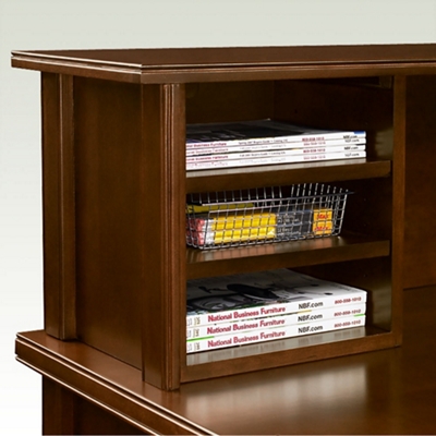3-shelf organizer provides under-counter storage