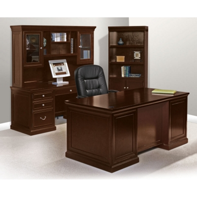 Room Scene with Executive Desk.