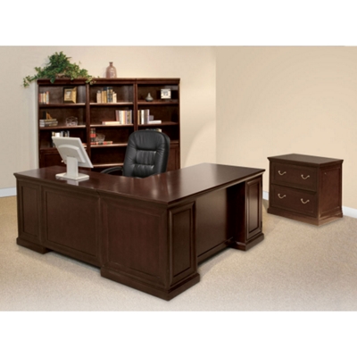 Room Scene with L-Desk.