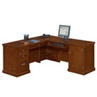 Statesman Compact L-Desk with Right Return, 13168 Statesman Compact L-Desk with Right Return, 13168