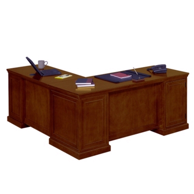 Statesman Executive L-Desk with Right Return, 13169