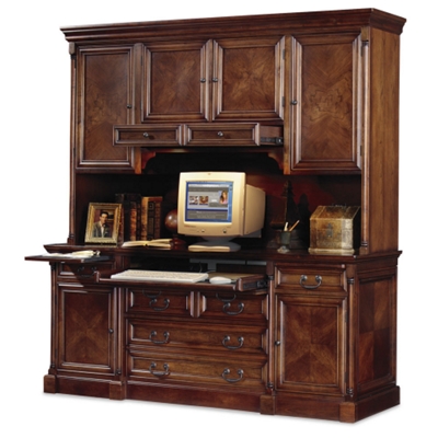 Cobblestone Cherry Computer Credenza, 15515