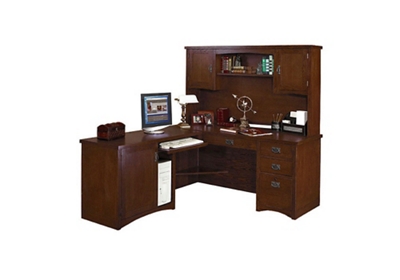 Mission Finish L-Desk with Left Return, 15687