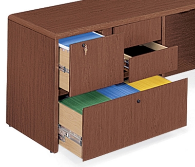 Unique! Lateral file drawer with 2 box drawers, 1 vertical file