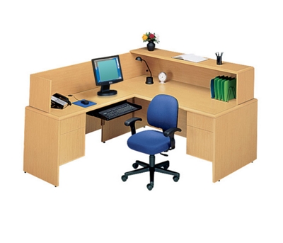 Reception L -Desk with Left Return