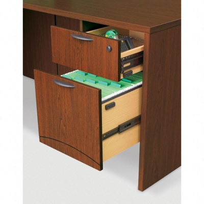 Pedestal Drawers Open