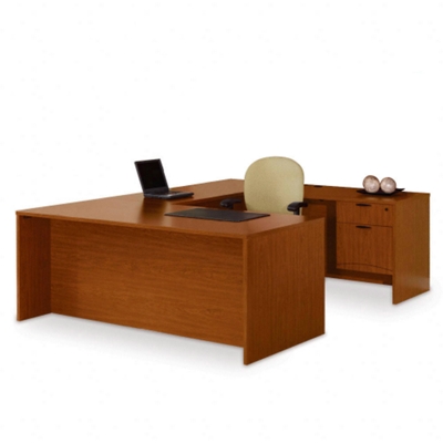 U-Desk with Right Bridge, 15864