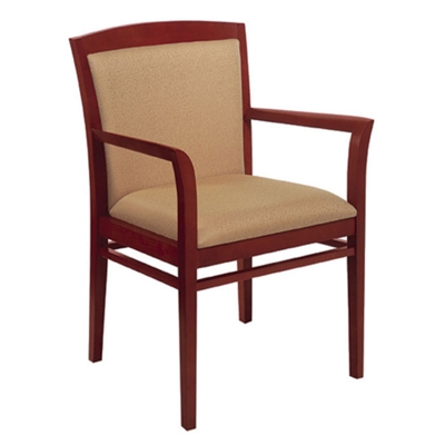 Side Chair with Wood Arms, 52332
