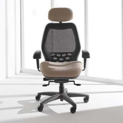 SXO Mid-Back Mesh Chair with Headrest, 56747
