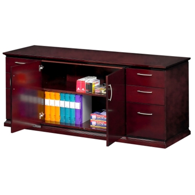 Storage Credenza provides ample storage capabilities