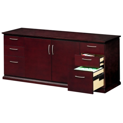 Drawers open for extra storage