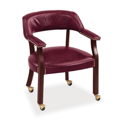 Cambridge Collection Captain's Chair with Casters - Assembly Required, 55575-1